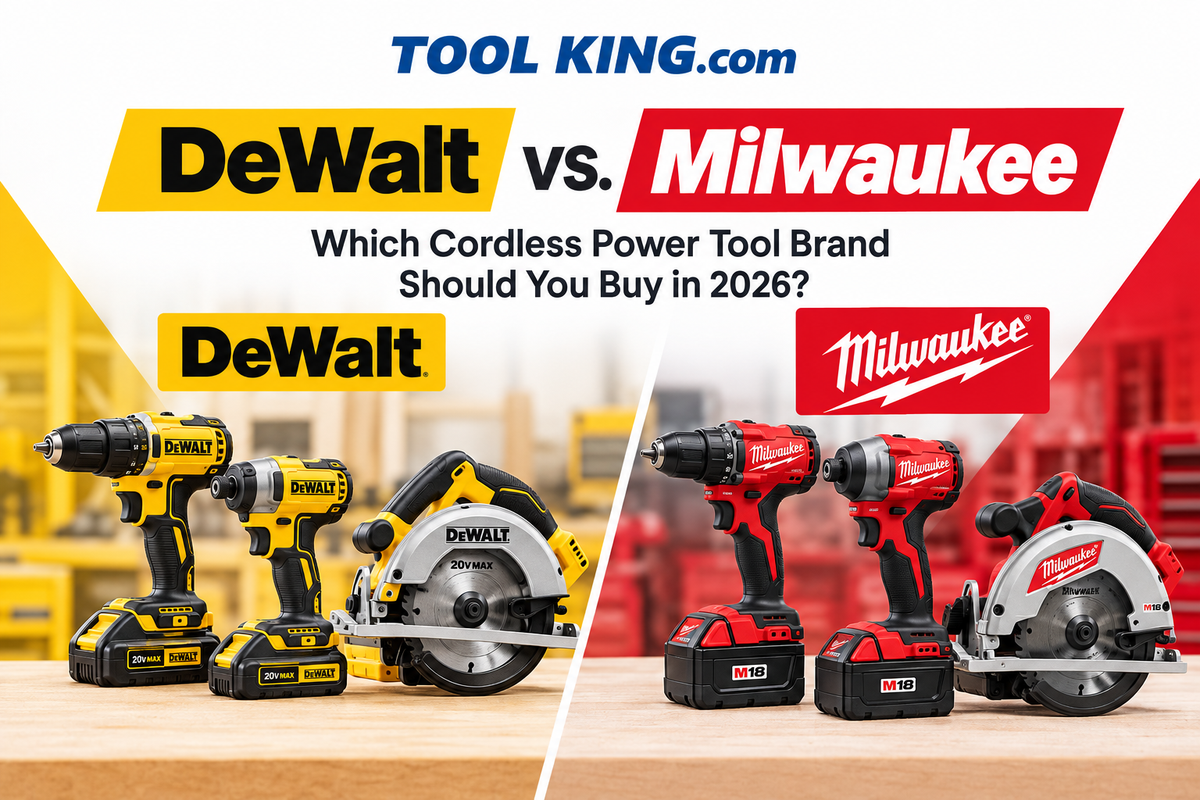 DeWalt vs. Milwaukee: Which Cordless Power Tool Brand Should You Buy in 2026?