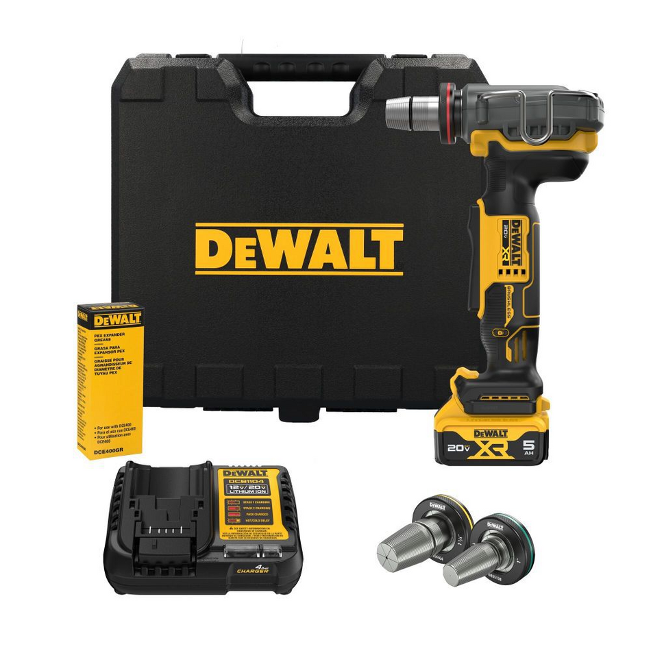 DEWALT DCE410P1 PEX Expander 20V MAX XR 1-1/2" Kit image 2