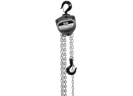 JET 102100 L-100-100WO-10 1 Ton Hand Chain Hoist with Overload Protection
