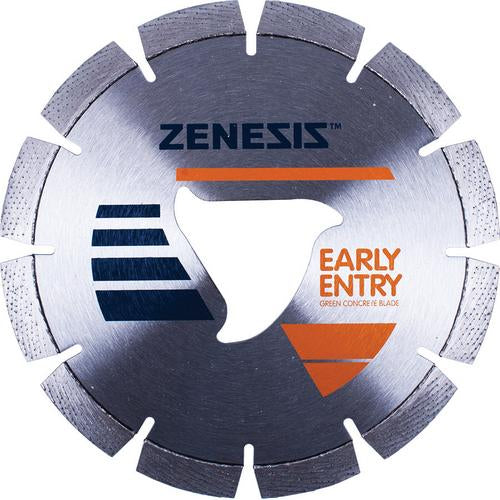 Diamond Vantage 1212EZ350Z Z350 Orange Green Concrete Zenesis Diamond Blade 12" x 0.125"