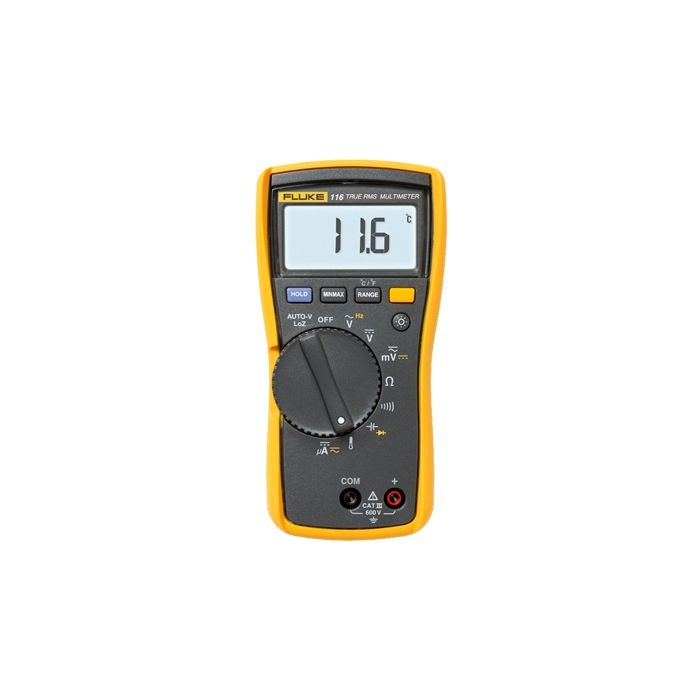 Fluke 116 TRMS Digital Multimeter HVAC Electrical Tester