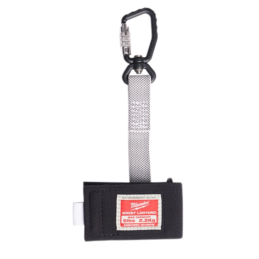 Milwaukee 48-22-8835 5 lb Quick-Connect Wrist Lanyard – Double Lock Swivel Safety Lanyard