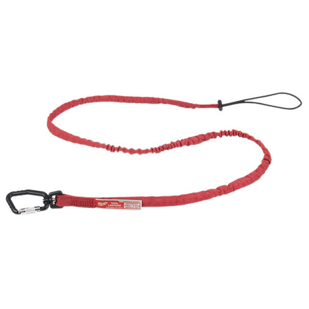 Milwaukee 48-22-8812 10 lb 72 in Extended Reach Locking Tool Lanyard – Shock Absorbing Safety Lanyard