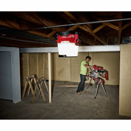 Milwaukee M18 RADIUS Compact Site Light with ONE-KEY 2146-20 – High Output Cordless LED Work Light image 3