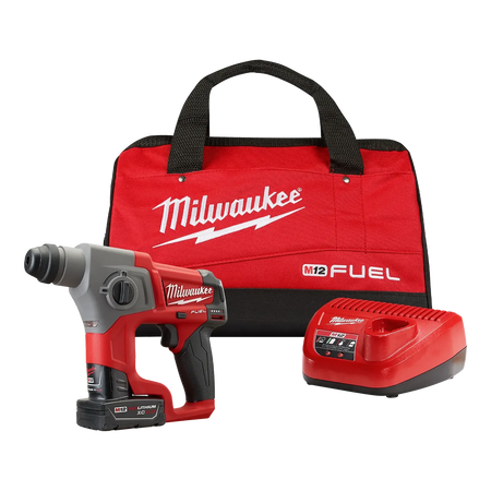 Milwaukee 2416-21XC  M12 FUEL 5/8” SDS Plus Rotary Hammer Kit