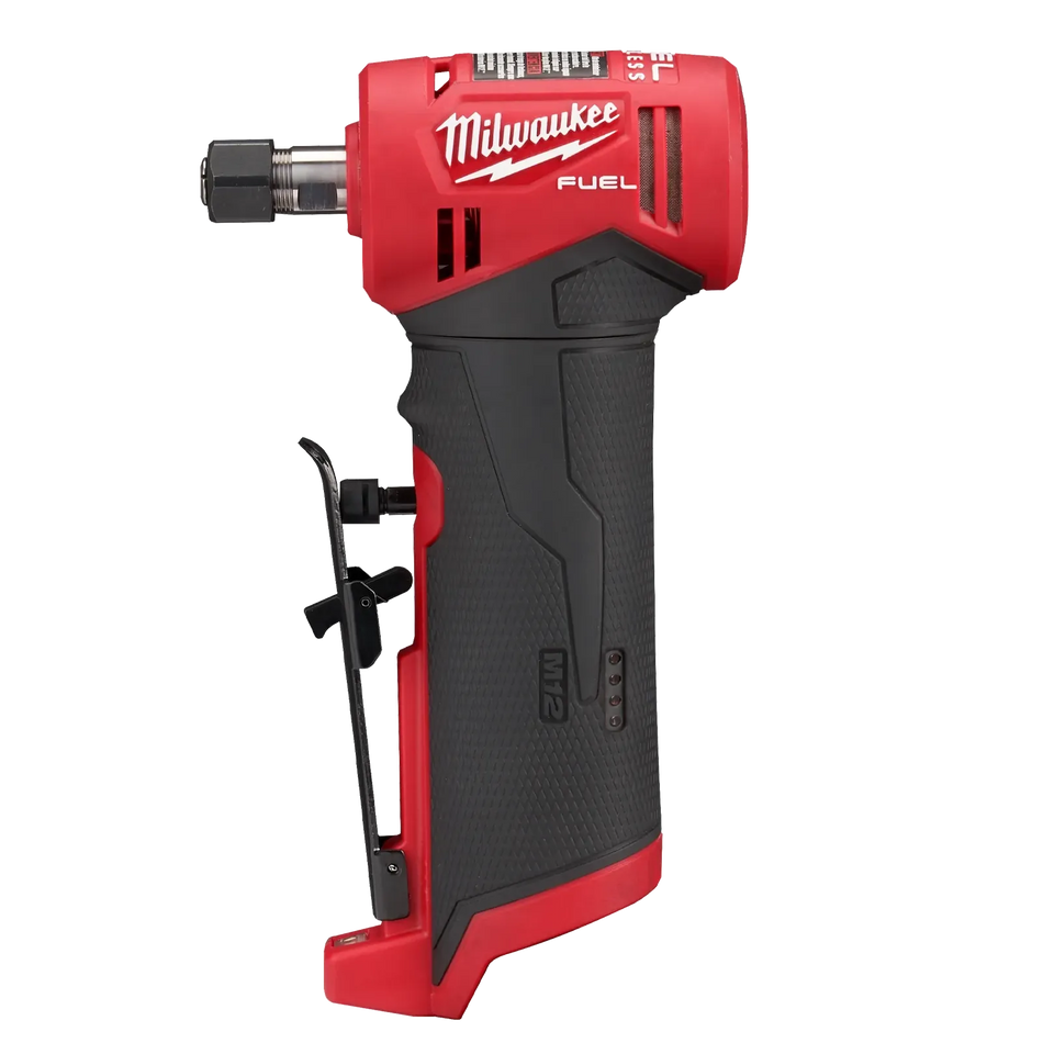 Milwaukee M12 FUEL 12V Lithium-Ion Brushless Cordless 1/4 in. Right Angle Die Grinder (Tool-Only)