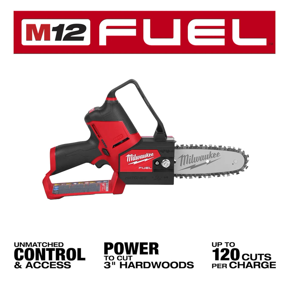 Milwaukee 2527-20 M12 FUEL 6" Cordless Pruning Saw – Bare Tool image 2