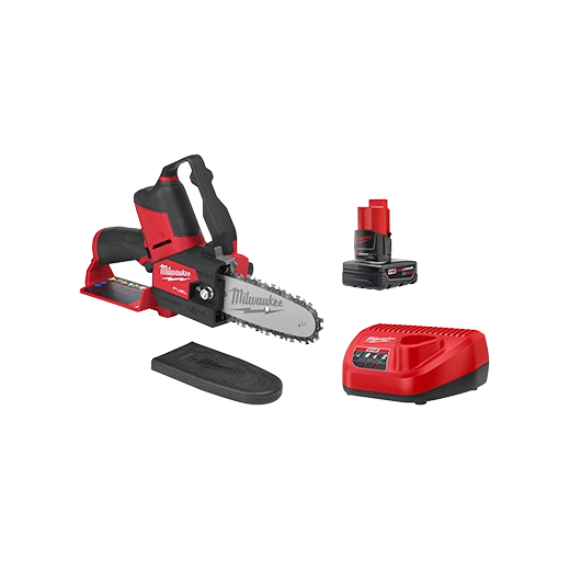 Milwaukee 2527-21 M12 FUEL HATCHET 6-Inch Pruning Saw Kit with Battery, Charger, and Chain