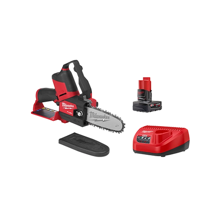 Milwaukee 2527-21 M12 FUEL HATCHET 6-Inch Pruning Saw Kit with Battery, Charger, and Chain