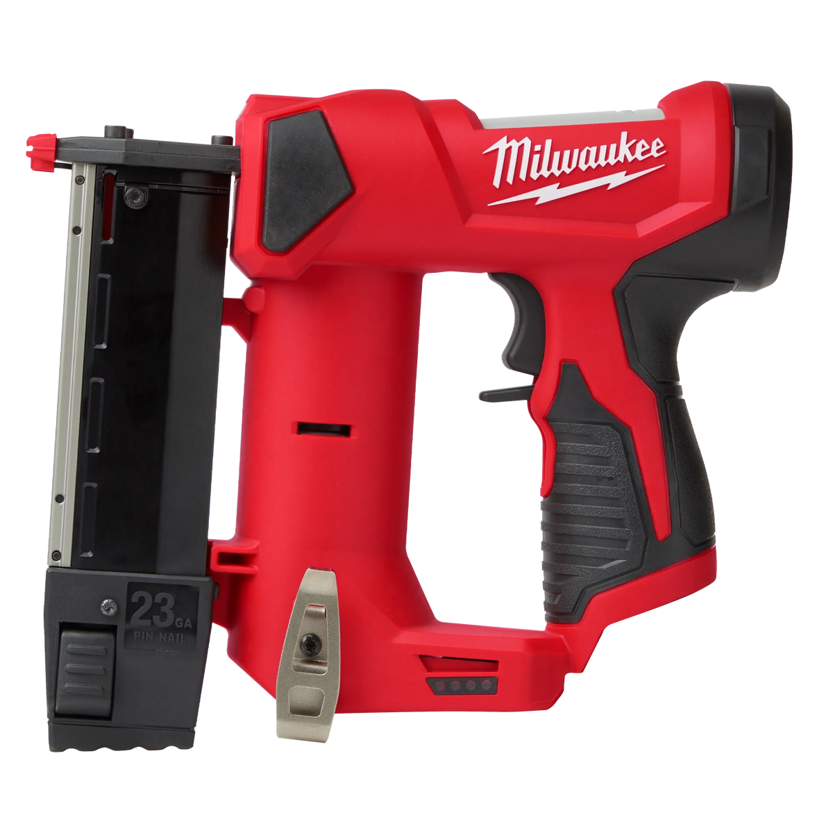 Milwaukee 2540-20 M12 23 Gauge Pin Nailer Compact Cordless Precision Nail Gun