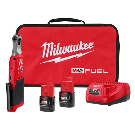 Milwaukee 2566-22 M12 FUEL 1/4 in. High Speed Ratchet Kit