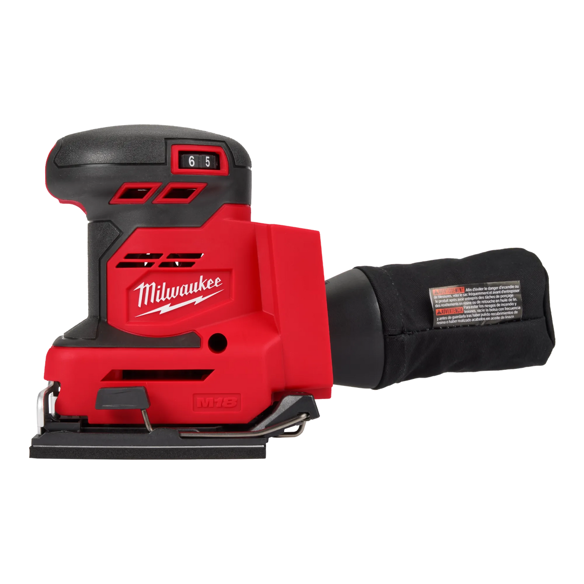 Milwaukee 2649-20 M18 Orbital 1/4 Sheet Sander