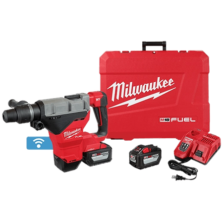 Milwaukee 2718-22HD M18 FUEL 1-3/4" SDS MAX Rotary Hammer Kit with 2 12.0Ah Batteries