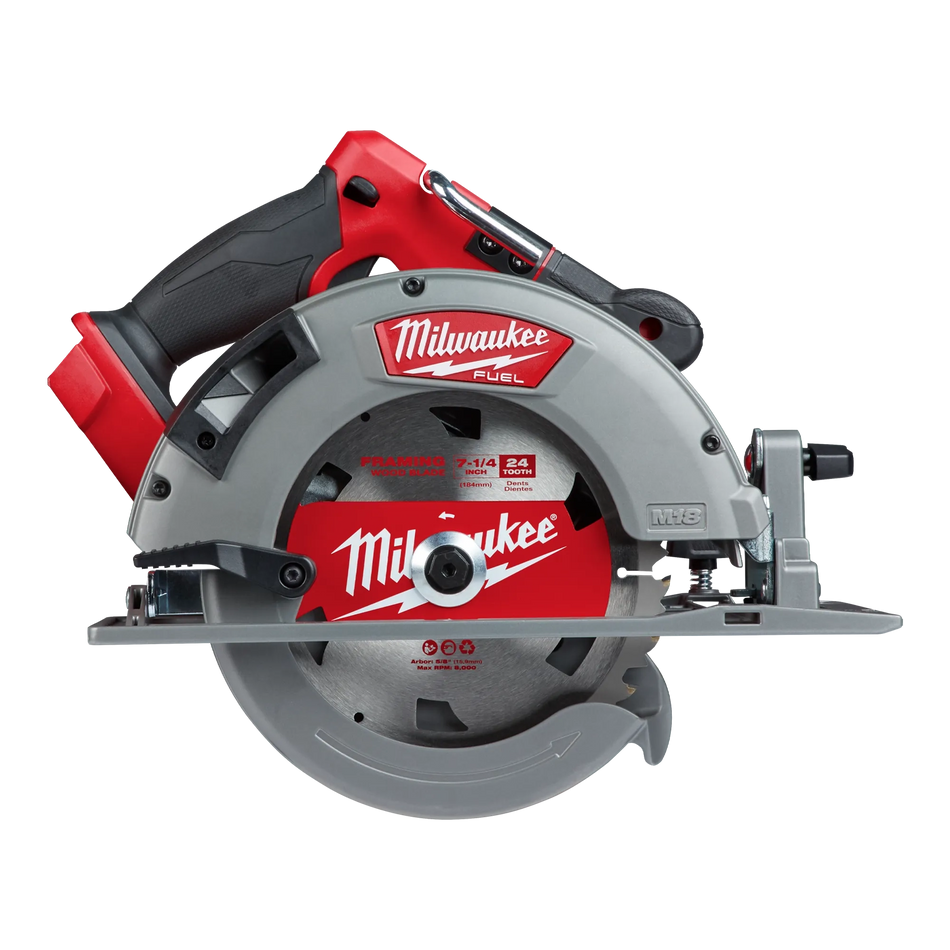 Milwaukee 2732-20 M18 Fuel 7-1/4 Inch Circular Saw Tool Only Lightweight Powerful Cordless Saw