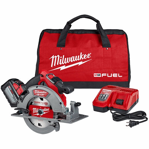 Milwaukee 2732-21HD M18 FUEL 7-1/4" Circular Saw Kit – Cordless High-Performance Brushless Cutting Power