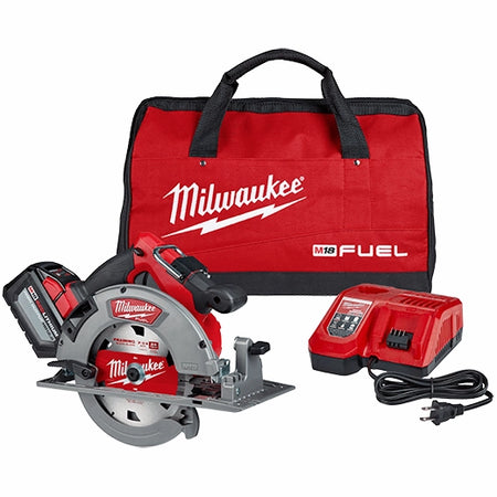 Milwaukee 2732-21HD M18 FUEL 7-1/4" Circular Saw Kit – Cordless High-Performance Brushless Cutting Power