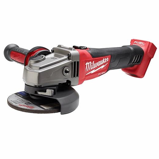 Milwaukee 2781-20 M18 FUEL 4-1/2" / 5" Grinder with Slide Switch Lock-On – Cordless Power Tool