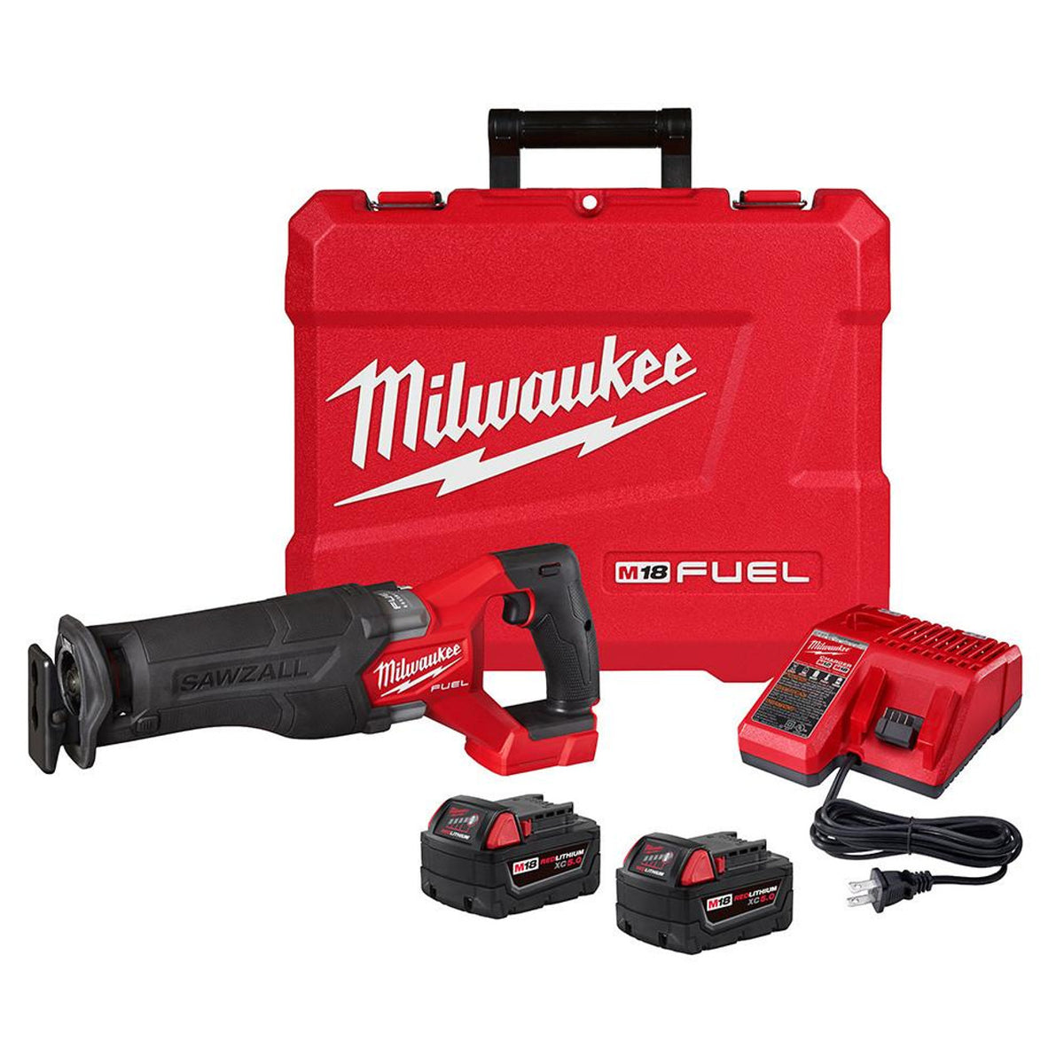 Milwaukee 2821-22 M18 FUEL SAWZALL Reciprocating Saw Kit