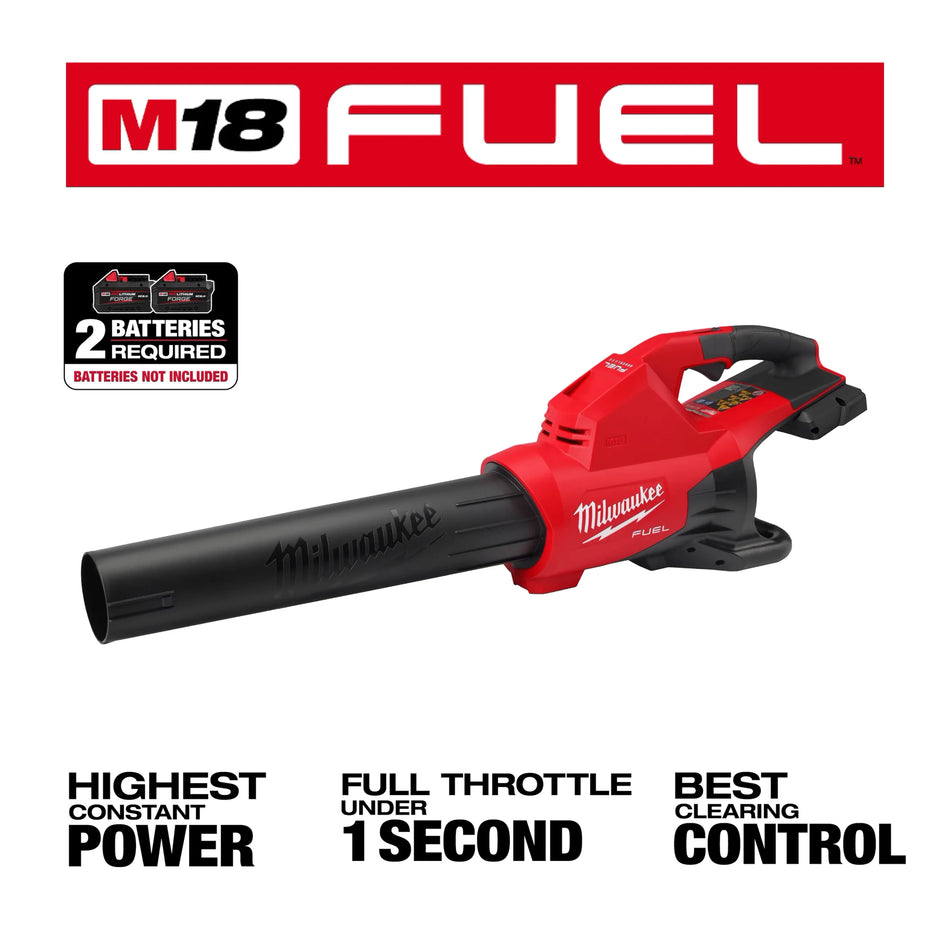 Milwaukee 2824‑20 M18 FUEL Dual Battery Cordless Blower