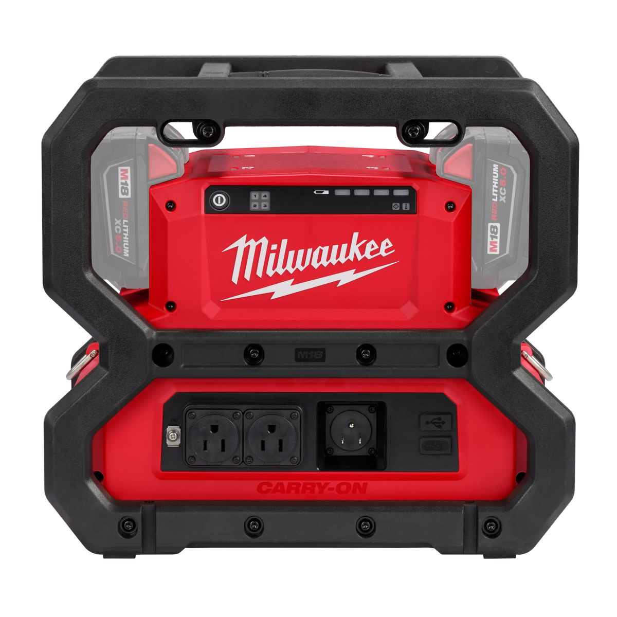 Milwaukee 2845‑20 M18 CARRY‑ON 3600W 1800W Portable Power Supply