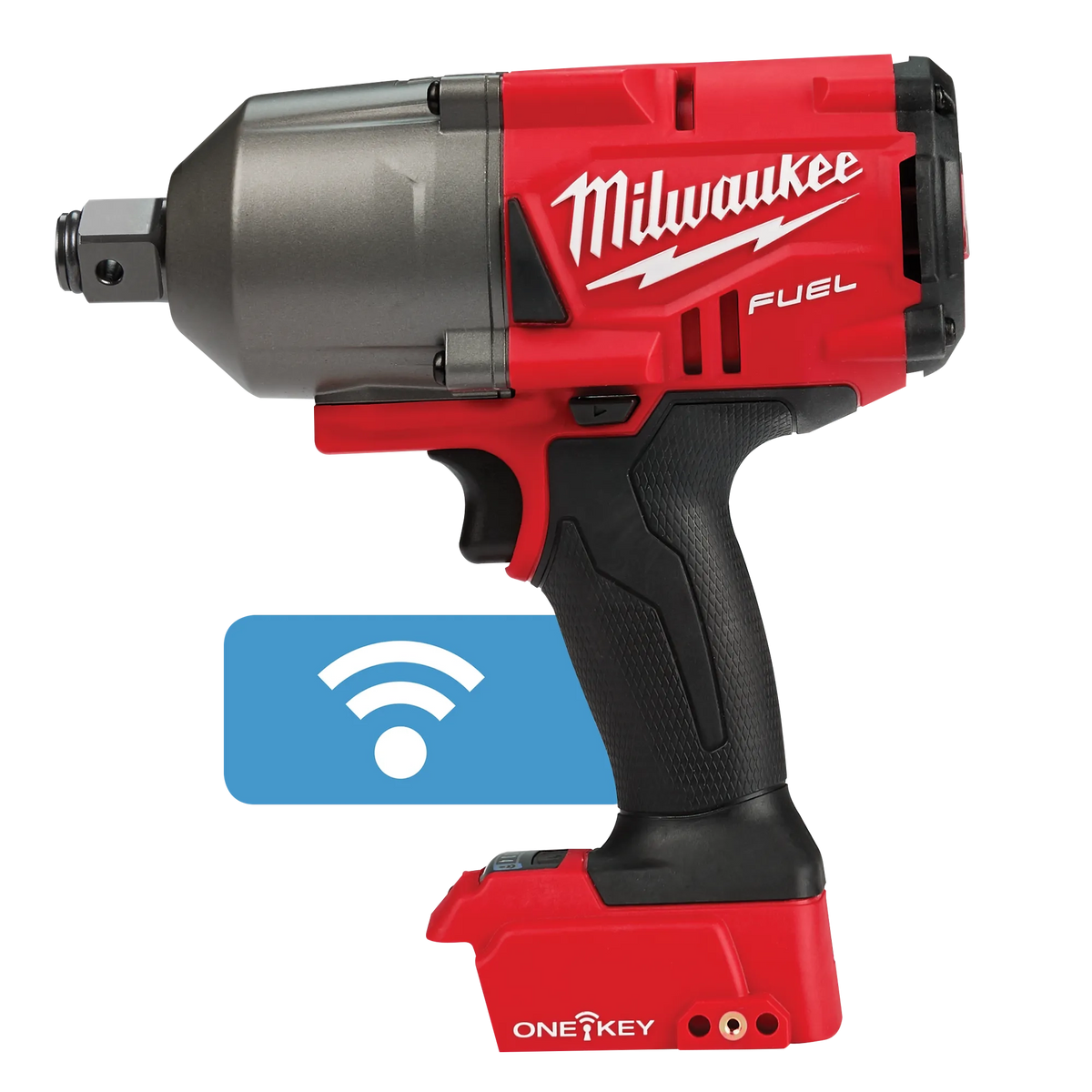 Milwaukee 2864‑20 M18 FUEL High Torque 3/4″ Impact Wrench Bare Tool with ONE‑KEY and Friction Ring