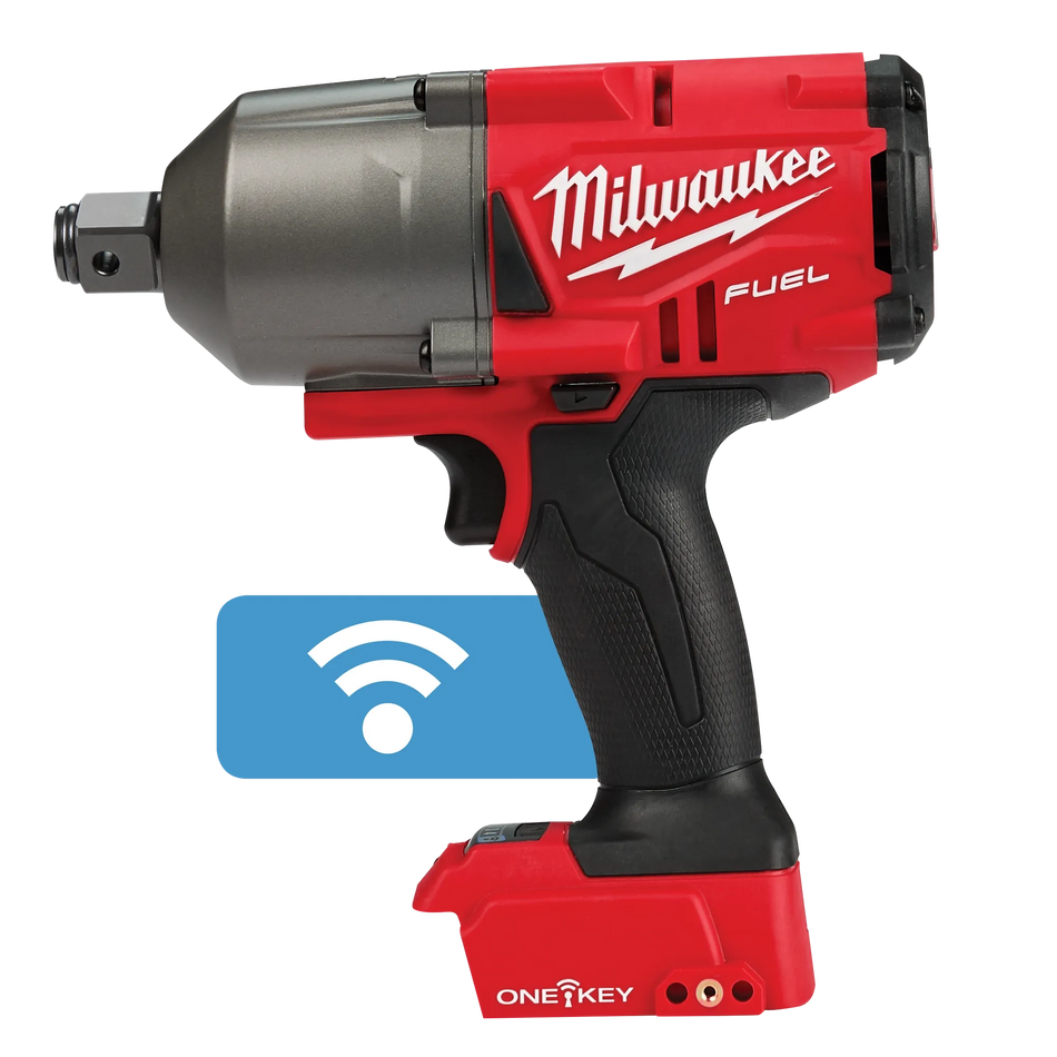 Milwaukee 2864‑20 M18 FUEL High Torque 3/4″ Impact Wrench Bare Tool with ONE‑KEY and Friction Ring
