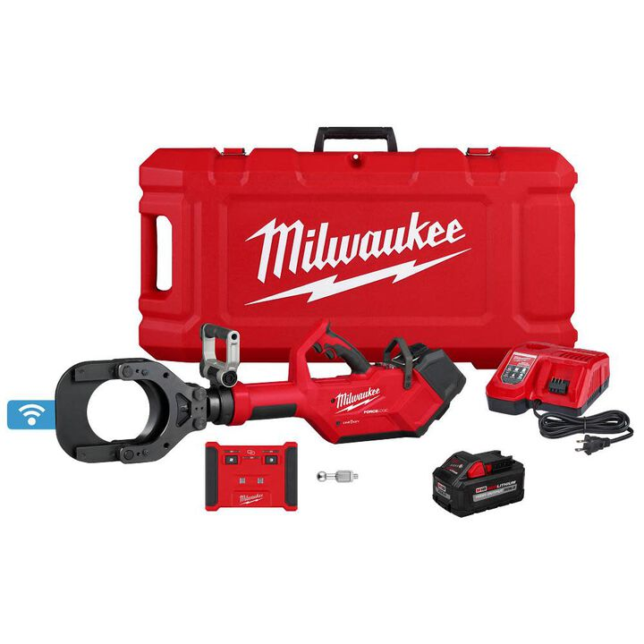 Milwaukee 2875R-21 M18 FORCE LOGIC 5-Inch Underground Cable Cutter with Wireless Remote