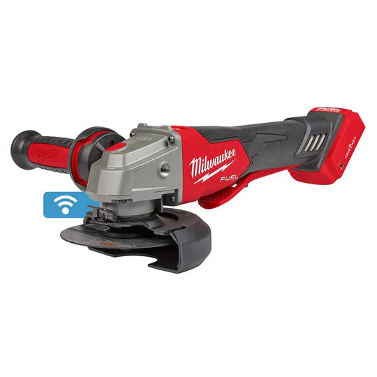 Milwaukee 2882-20 M18 FUEL 4-1/2" / 5" Paddle Switch Braking Grinder – Bare Tool