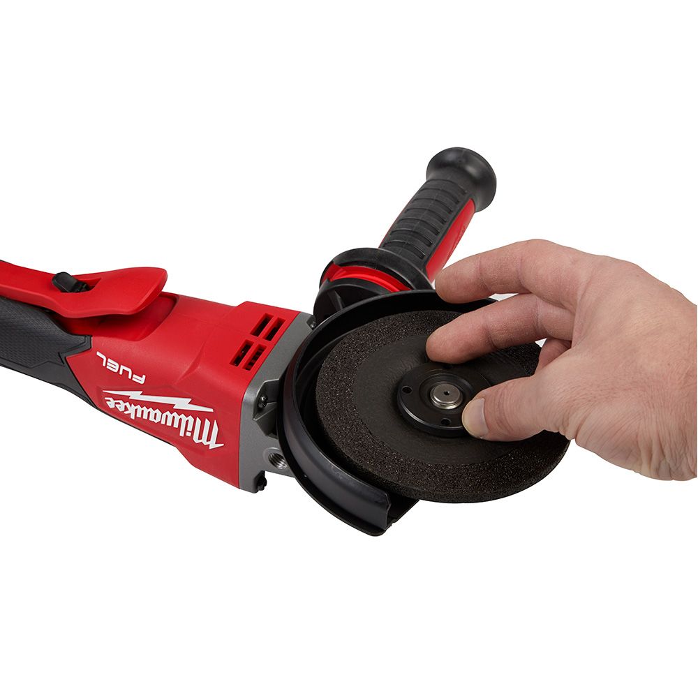 Milwaukee 2886-20 M18 FUEL 5" Flathead Braking Grinder Paddle Switch No-Lock image 2
