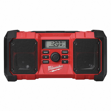 Milwaukee 2890-20 18V Dual Chemistry M18 Jobsite Radio with USB Charging and Aux Jack