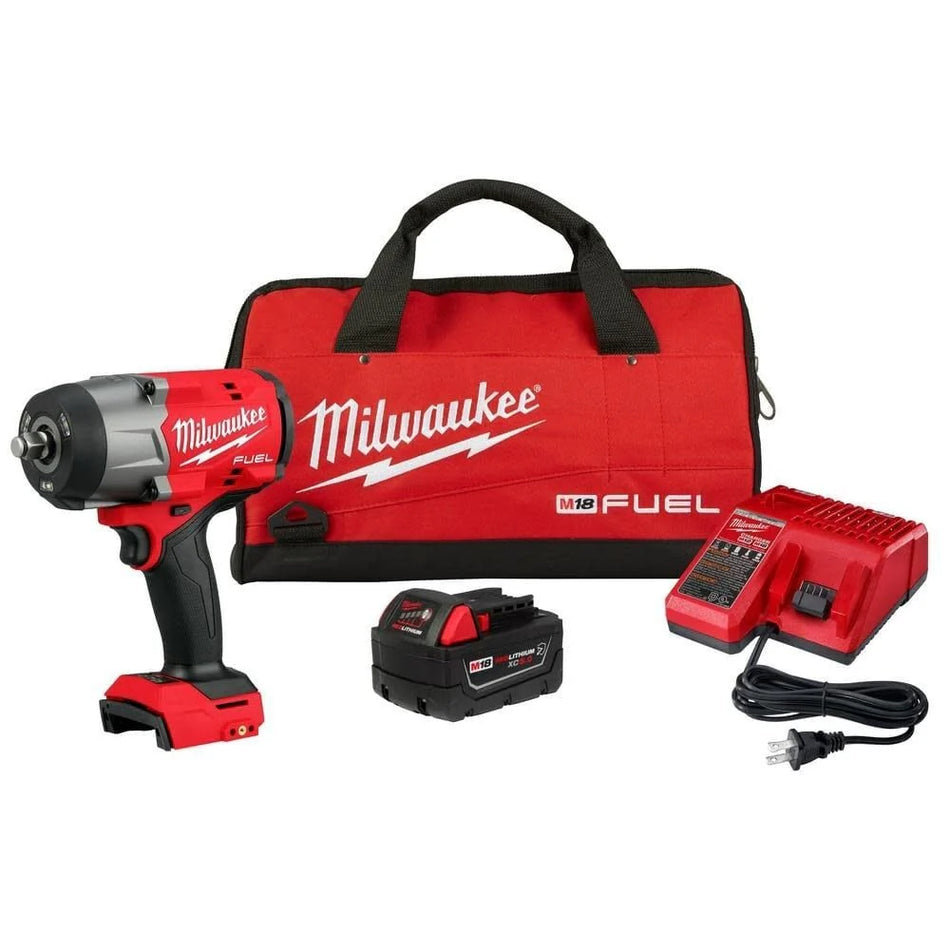 Milwaukee 2967-21B M18 FUEL 1/2" High Torque Impact Wrench with Friction Ring Kit