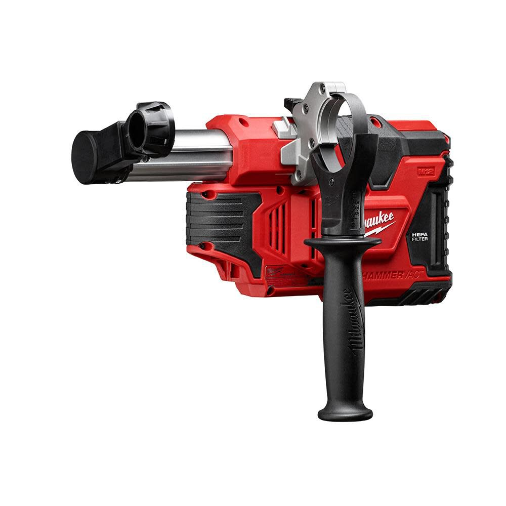 Milwaukee 2306-22 M12 HAMMERVAC Universal Dust Extractor Kit 2306-22 – Cordless HEPA Filtration System