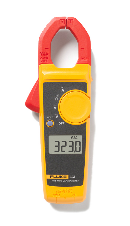 Fluke 323 True-RMS Clamp Meter 5065521 AC/DC Digital Clamp Meter