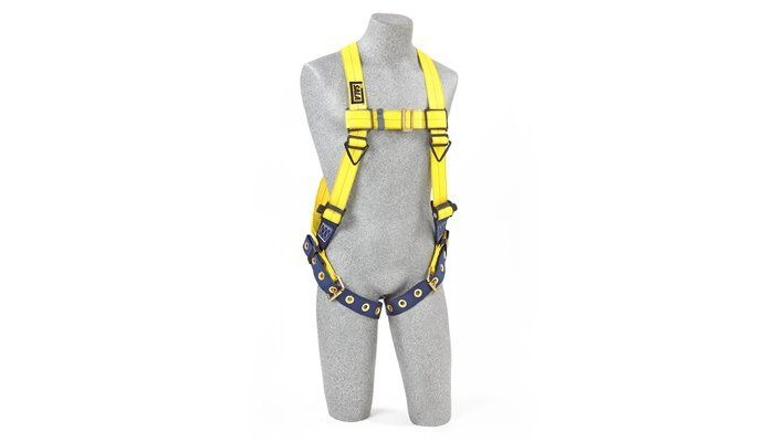 3M DBI 1101251 Vest-Style Full Body Harness – Yellow, Small (420 lb Rated)