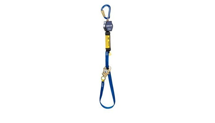3M DBI Nano-Lok 3101365 Tie-Back Self Retracting Lifeline – 9 ft SRL with Anchor Hook