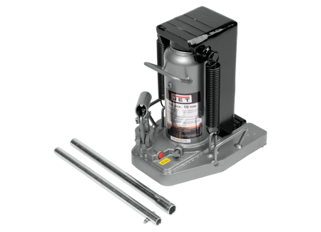 JET 454510 JTJ-10ST 10 Ton Hydraulic Toe Jack Heavy Duty Industrial Jack