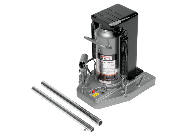 JET 454510 JTJ-10ST 10 Ton Hydraulic Toe Jack Heavy Duty Industrial Jack