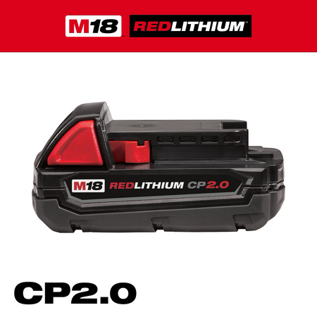 Milwaukee 48-11-1820 M18 REDLITHIUM CP2.0 18V Lithium-Ion Battery