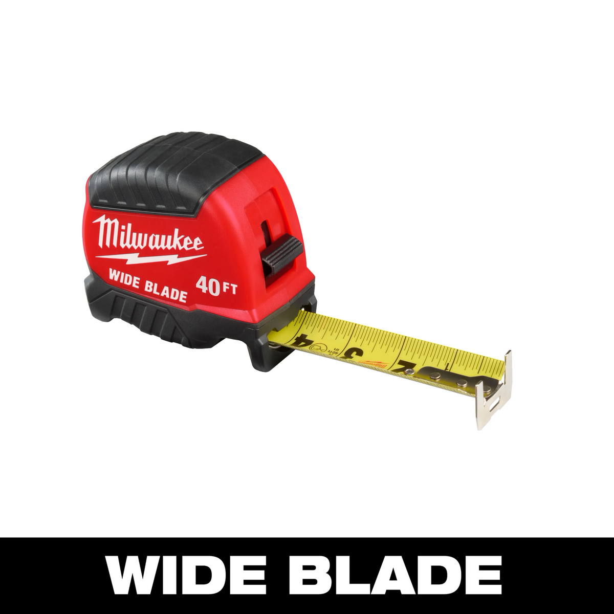 Milwaukee 48-22-1240 40ft Wide Blade Tape MeasureMilwaukee 48-22-1240 Tape Measure