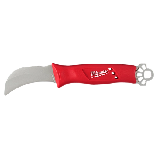 Milwaukee 48-22-1924 Lineman's Hawkbill Knife with STICKWORK 3-in-1 Ring