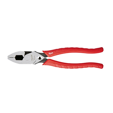Milwaukee 48-22-6100 9" High Leverage Lineman's Pliers with Crimper