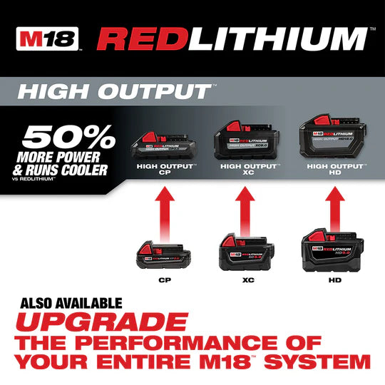 Milwaukee 48-11-1852 M18 18V 5.0Ah REDLITHIUM XC Extended Battery - 2pk image 2