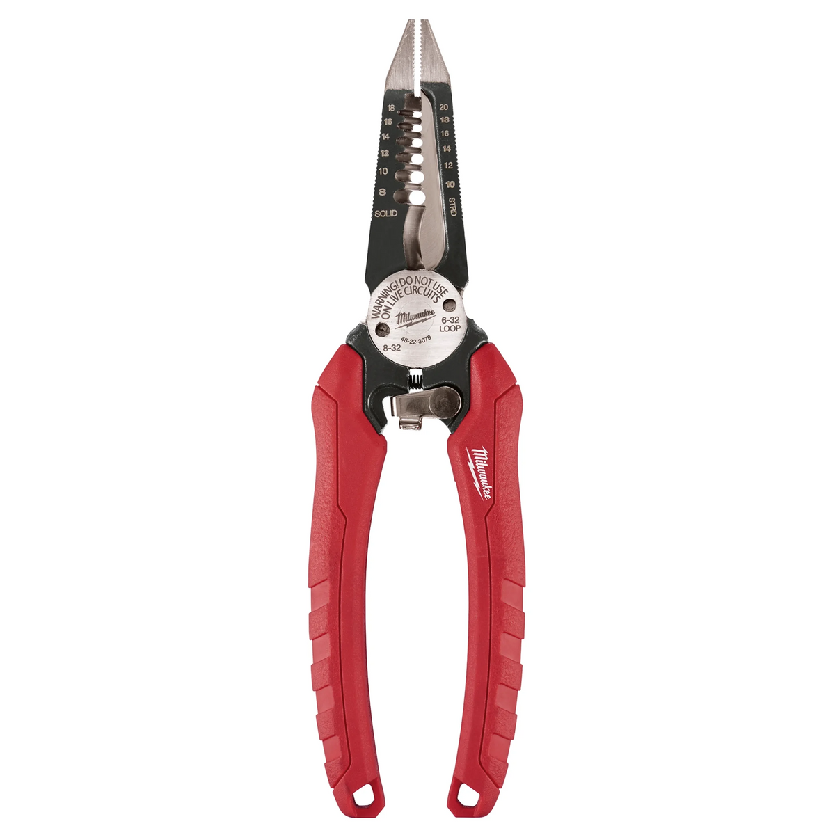 Milwaukee 48-22-3079 Comfort Grip 6-in-1 Pliers Multi-Function Electrical Tool for Professionals
