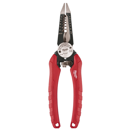 Milwaukee 48-22-3079 Comfort Grip 6-in-1 Pliers Multi-Function Electrical Tool for Professionals