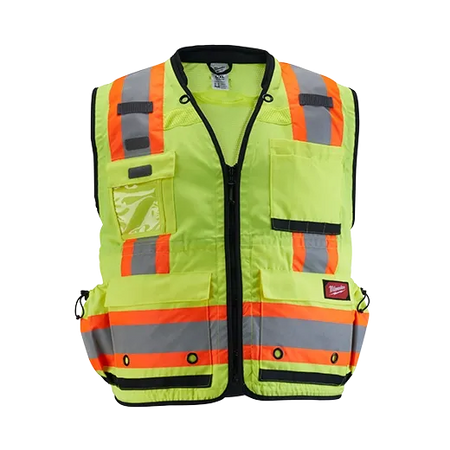 Milwaukee 48-73-5162 Class 2 Surveyor's High Visibility Safety Vests