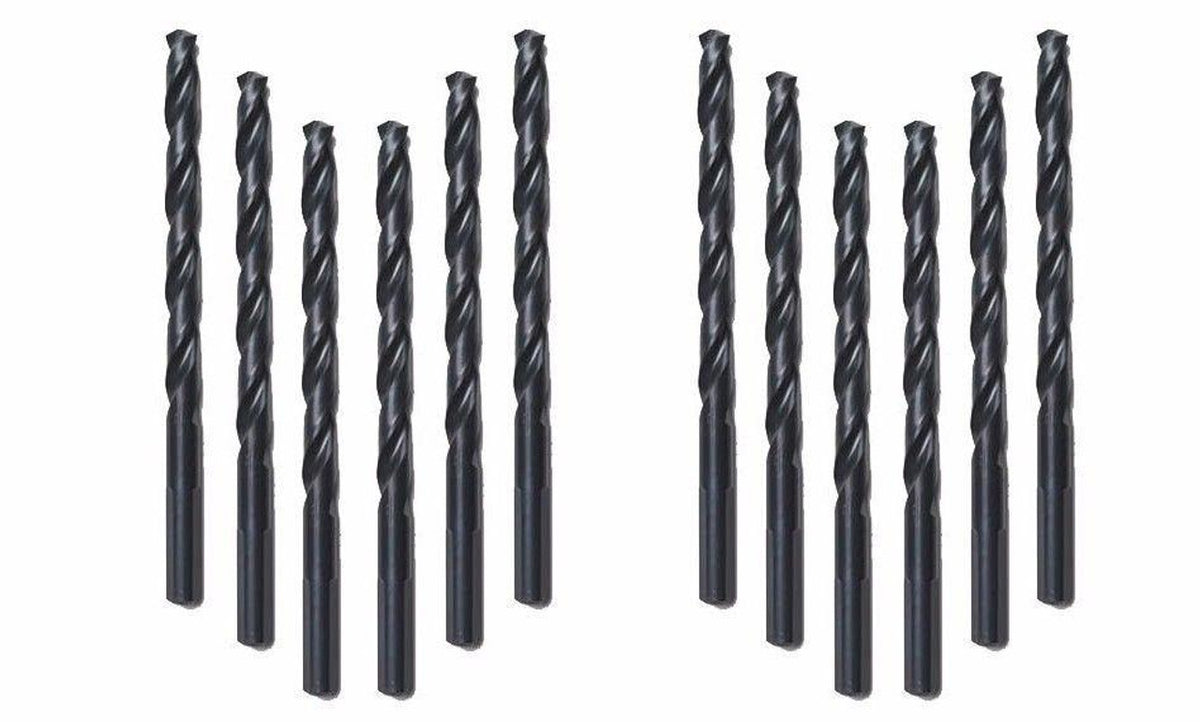 Milwaukee 48-89-2830 7/32 in. Thunderbolt Black Oxide Drill Bit 12 Pack