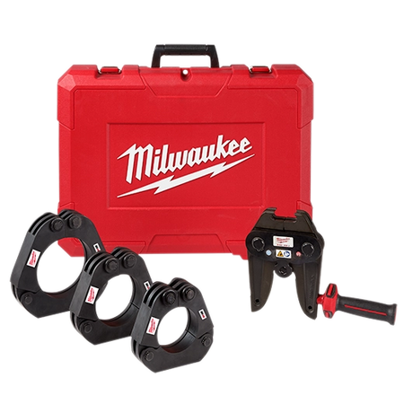 Milwaukee 49-16-2698 2-1/2-Inch to 4-Inch IPS-P Press Ring Kit for M18 FORCE LOGIC Long Throw Press Tool