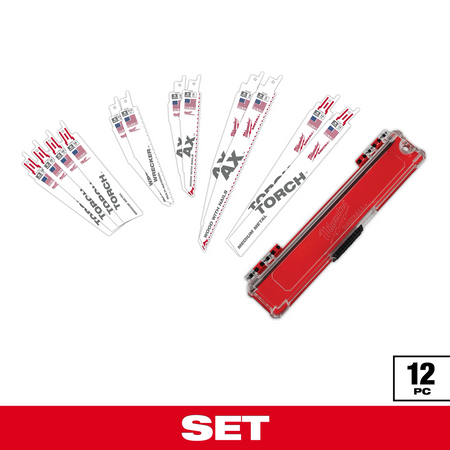 Milwaukee 49-22-1129 12PC Demolition SAWZALL Blade Set