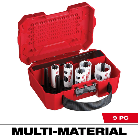 Milwaukee 49-22-4006 9PC HOLE DOZER General-Purpose Hole Saw Kit