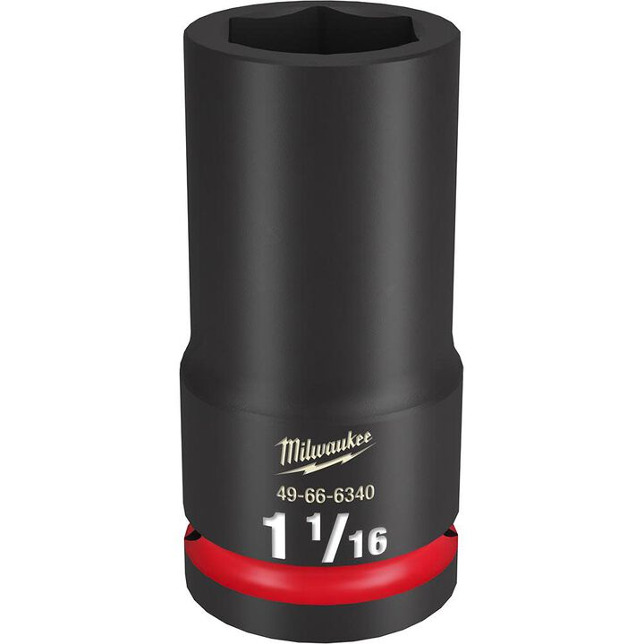 Milwaukee 49-66-6340 3/4" Drive 1-1/16" Deep 6-Point Impact Socket